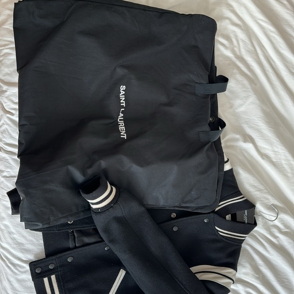 SAINT LAURENT TEDDY IN WOOL - SIZE 46 - Picture 9 of 9